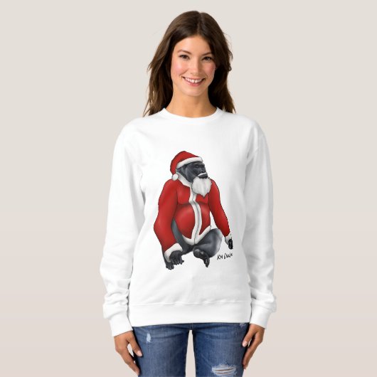Sweatshirt de vacances Gorilla (Devant entier)