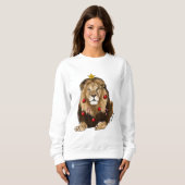Sweatshirt de vacances Lion (Devant entier)