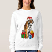 Sweatshirt de vacances Tiger (Devant)