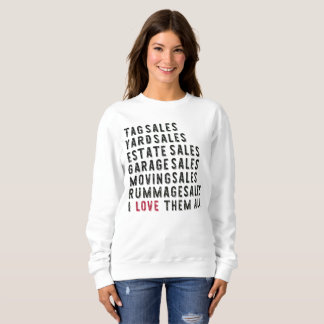 Sweatshirt de vente de domaine de yard d'étiquette