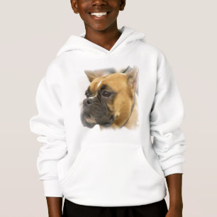 Sweatshirt de visage de chien de boxeur