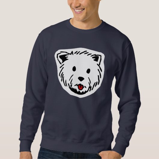 Sweatshirt de Westie Woof (Devant)