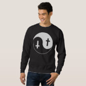 Sweatshirt de Yin Yang (Devant entier)