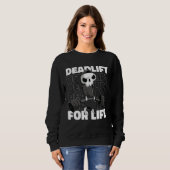 Sweatshirt Deadlift for Life Gym Weightlifting (Devant entier)