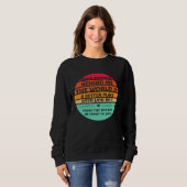 Sweatshirt Dear Person Behind Me Inspirational Quotes And Say (Devant entier)