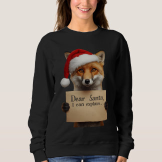 Sweatshirt . Dear Santa Dog T-Shirt