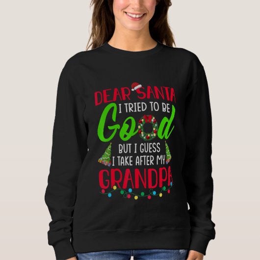 Sweatshirt Dear Santa I (Devant)