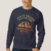 Sweatshirt Death Valley National Park USA Gradient (Devant)