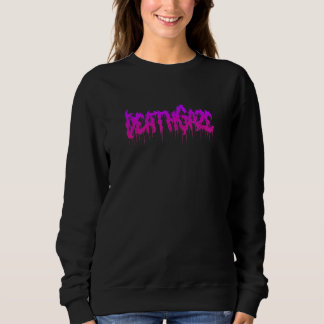 Sweatshirt Deathgaze Hot Rose Deathcore Et Shoegaze Music