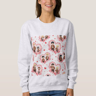 SWEATSHIRT DÉBARDEUR DE LA SAINT-VALENTIN ANIME