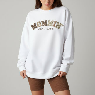 Sweatshirt Débardeur patchwork Mommin'