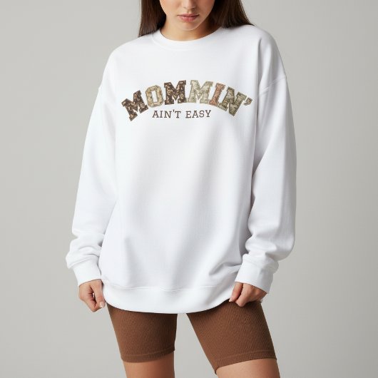 Sweatshirt Débardeur patchwork Mommin'