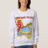 Sweatshirt Débardeur pour femmes Going Back to Cali (Devant)