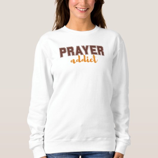 Sweatshirt Déclaration de foi chrétienne audacieuse de l'accr (Devant)
