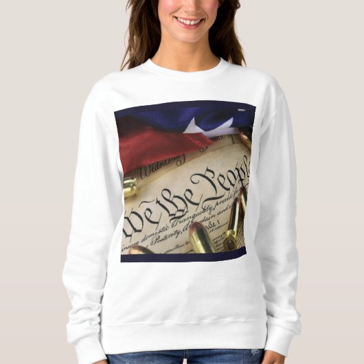 Sweatshirt Déclaration d'indépendance (Devant)