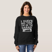 Sweatshirt Déclaration du cool Automobile Mécanicien de condu (Devant entier)
