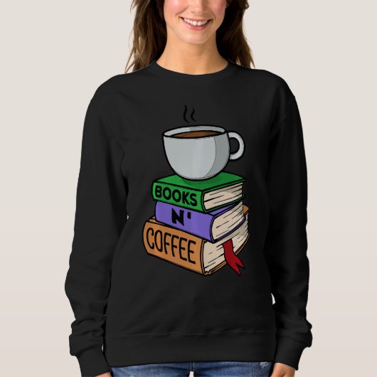 Sweatshirt Déclaration du cool Café Cappuccino buveur de café (Devant)