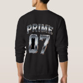 Sweatshirt Déclaration Prime 07 Chrome Argent (Dos)
