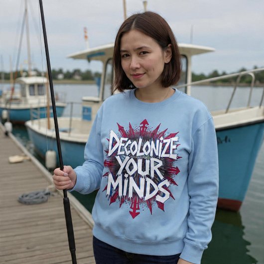 Sweatshirt Decolonize Your Minds (Points)