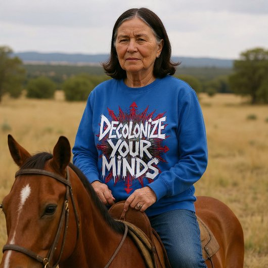 Sweatshirt Decolonize Your Minds (Points)