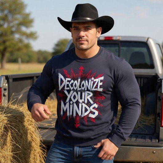 Sweatshirt Decolonize Your Minds (Points)