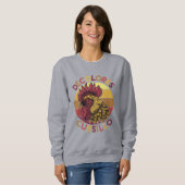 Sweatshirt DeColores Cursillo Rooster with Distressed Sunset (Devant entier)