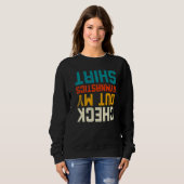 Sweatshirt Découvrez Ma Gymnastique (Devant entier)