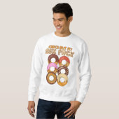 Sweatshirt Découvrez mes tablettes de chocolat - Entraînement (Devant entier)