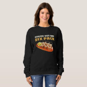 Sweatshirt Découvrez Mon Pack Six Tequila Lime Salt Boire H (Devant entier)