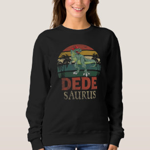Sweatshirt Dedesaurus Rex Dinosaur Dede Saurus Famille Matchi