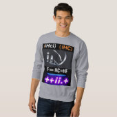 Sweatshirt DeepSeek intelligence Grok4 design T-shirt (Devant entier)
