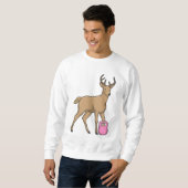 Sweatshirt Deer Fitness Dumbbell (Devant entier)