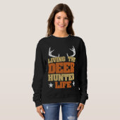 Sweatshirt Deer Hunter Hunting Season Huntsman  1 (Devant entier)