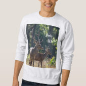 Sweatshirt Deers Day Long Sleeves Top (Devant)