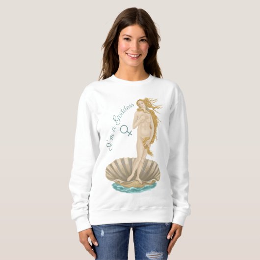 Sweatshirt Déesse (Devant entier)