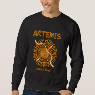 Sweatshirt Déesse Artémis de la chasse Mythologie grecque ant