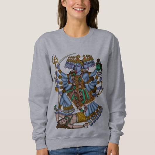 Sweatshirt Déesse Mahakali (Devant)