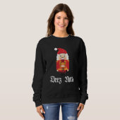 Sweatshirt Deez Nuts Nutcracker Soldier Drôle Mème de Noël (Devant entier)