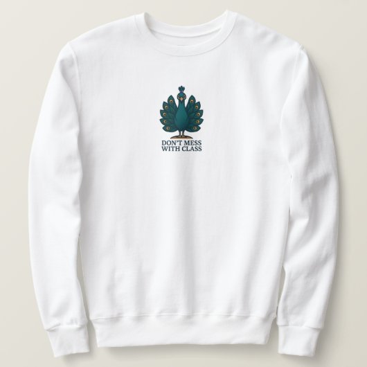 Sweatshirt Défauts & Fleurs (Design devant)