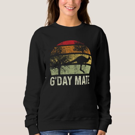 Sweatshirt Défenseur des animaux G'day Mate (Devant)