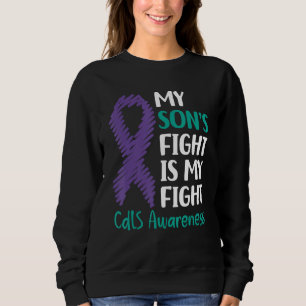 Sweatshirt Défenseur du combat de mon fils contre le syndrome