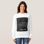 Sweatshirt Définir une valeur : Marcus Aurelius sur les valeu (Devant entier)