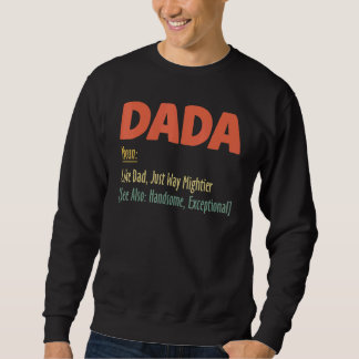 Sweatshirt Définition de Papa pour la première fois Papa nouv