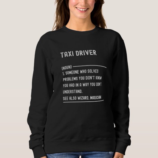 Sweatshirt Définition de Préparateur de Déclaration de Revenu (Devant)