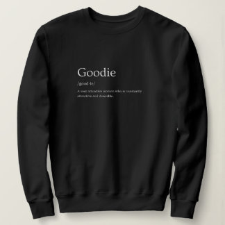 Sweatshirt Définition du dictionnaire Goodie