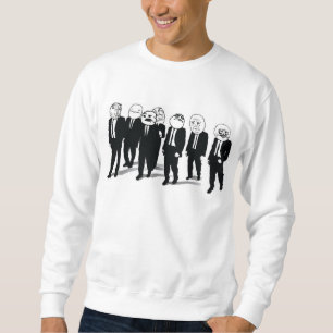 Sweatshirt dégrossi de conception de la bande 2 de