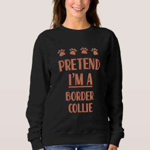 Sweatshirt Déguisement de chien tenue Border Collie