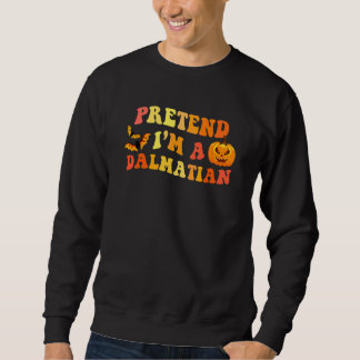 Sweatshirt Déguisement d'Halloween de Dalmatien pour hommes e