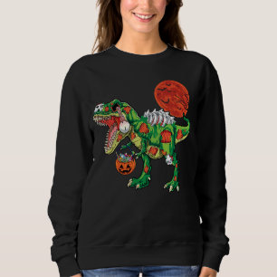 Sweatshirt Déguisement enfant Halloween squelette de dinosaur