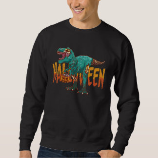 Sweatshirt Déguisement Halloween Zombie Rex Hommes Femmes Enf